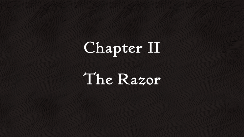 Chapter 2 Razor Vessel