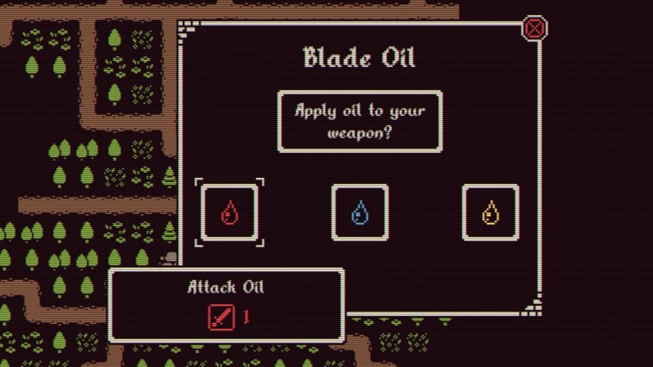 Applying ATK, Armor and speed oils to weapon