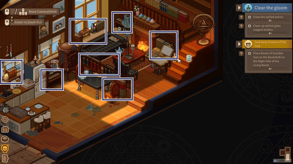 Book Locations in Kitchen