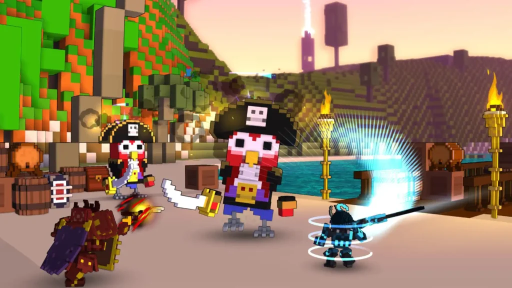 Trove - Free voxel sandbox game. A great free Minecraft alternative!